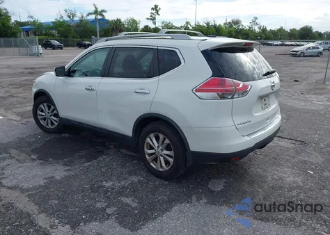 2016 Nissan Rogue Sv из США, поврежденный, VIN 5N1AT2MT9GC921262